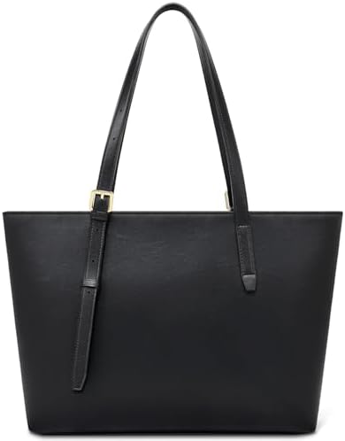 Peacocktion Tote Bag for Women Soft Faux Leather Shoulder Bag Handbag for Ladies Work Daily Office