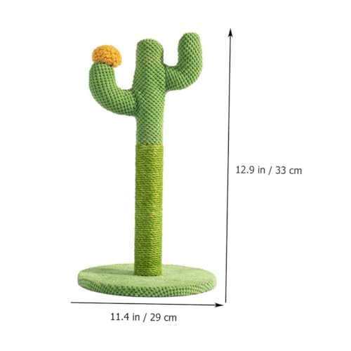 Rascador Vertical para Gatos con Sisal 33x29 cm miniatura 2