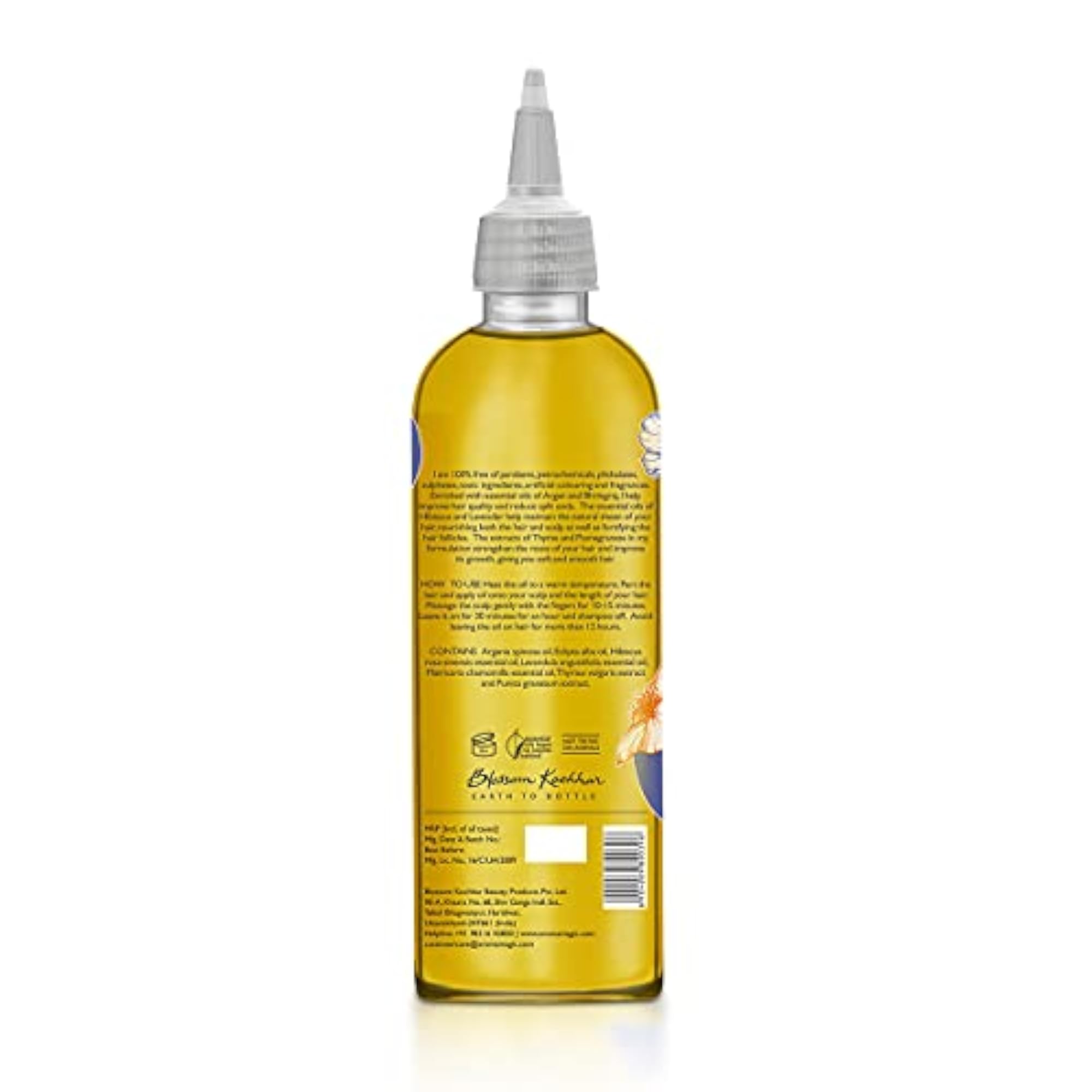 Hair Oil for Split Ends & Strengthening Roots, 100ml