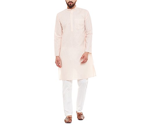 Sojanya (Since 1958 Men'S Cotton Linen Kurta Pyjama