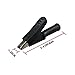 AST Labs Test Cable Lead High Current w/Small Alligator Clip Banana Plug Right Angle 39