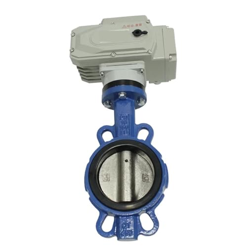 Válvula de mariposa eléctrica IP65 impermeable de brida a abrazadera DN80 4