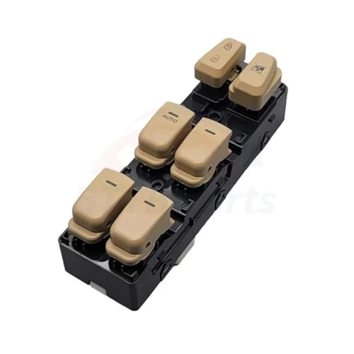 Commande vitre Hyundai Sonata en panne ? Changez pour l'interrupteur beige 16 broches OEM
