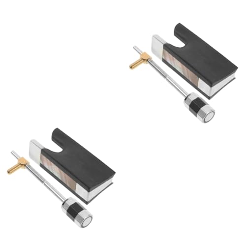 TOGEVAL 1 Set Practical Violin Bow Frog Replacement Accessory with Screw Durable Metal Parts for Comfortable Playing for Violinists Seeking Stability and Ease