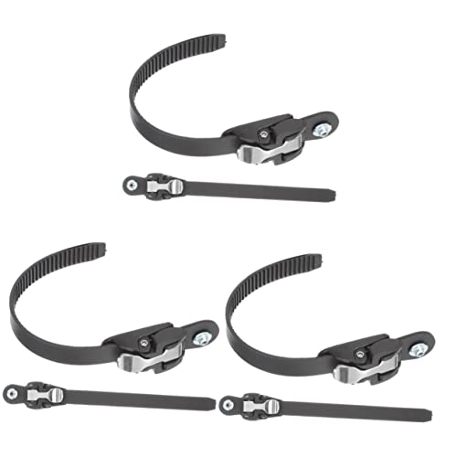Abaodam 3pcs Roller Skates Clasp Strap Ice Skates Buckle Strap for Secure Fit Durable Material Skating Equipment Accessories for Roller and Ice Skating