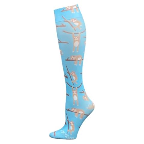 Hocsocx Unisex Sloths Under Sock Rash Guards for Soccer Ice & Field Hockey Moisture Wicking Liners for Hiking Skiing Cover