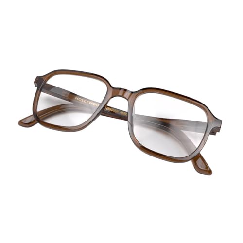 Image of LONDON MOLE Hollywood thin lightweight reading glasses | Sleek square frame | Contemporary minimal style | Men and women