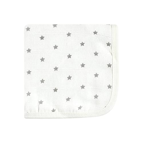 Image of Hudson Baby Unisex Baby Cotton Muslin Washcloths, Royal Safari, One Size