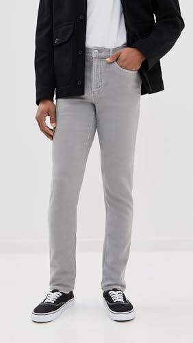 Faherty Men's Stretch Terry 5 Pocket Pants, Iron, Grey, 292