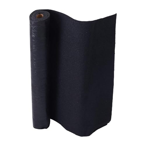 INMOZATA Shed Roof Felt Black, 1m x 5m/5sqm Asphalt Roofing Felt for Sheds, Heavy Duty Waterproof Roof Covering (Black)