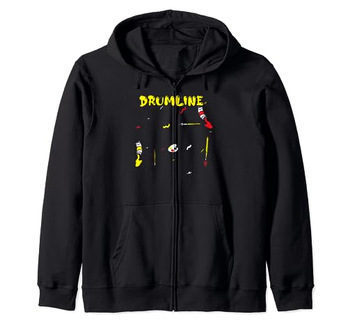 Pasión de arte rítmico: Drumline - Arte Refranes Sudadera con Capucha