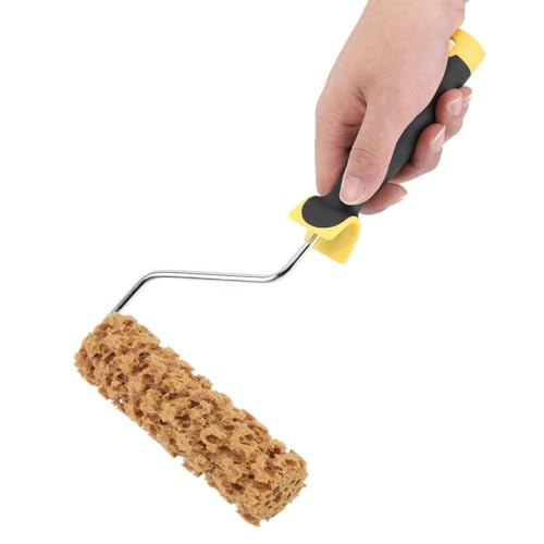 Nikou Texture Pattern Paint Roller Brush with Handle, Wood Graining Painting Tool Wallpaper Roller Painter Wall Texture Art Painting Tool, Decorate for Wall Painting Tool
