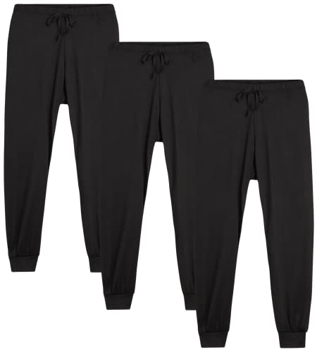 Image of Sweet Hearts Girls Sweatpants - 3 Pack Super Soft Performance Jogger Girls Pants: Made in USA (Sizes 5-18)