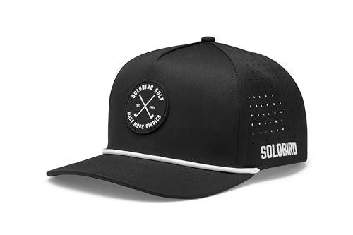 Image of Golf Hat for Men - Golf Snapback - Fun Hat for Golfing - Rope Golf Hat for Men and Women - Make More Birdies