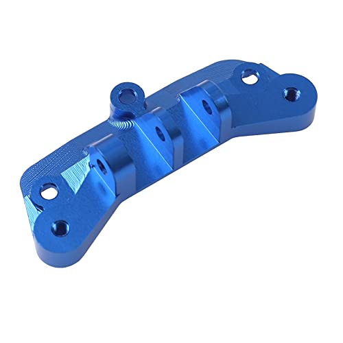 Vgoohobby Aluminum Alloy Upper Tie Rod Mount Fixed Pull Rod Bracket Base Compatible with 1/8 Losi LMT 4WD Solid Axle RC Monster Car (Blue)