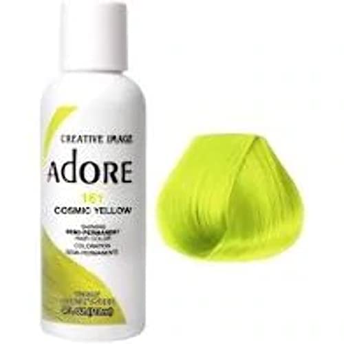 Adore Semi-Permanent Haircolor #161 Cosmic Yellow 4 Ounce (118ml)