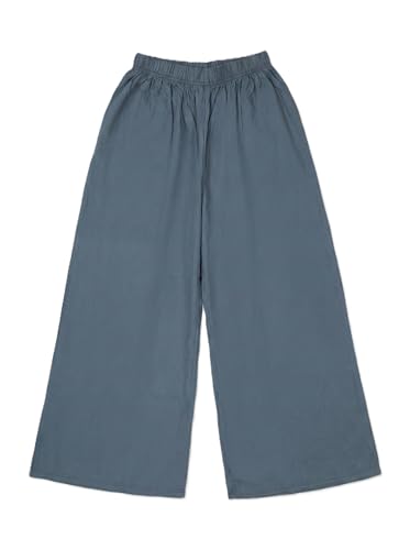 Image of Plaazo Women's Cotton Palazzo | Wide Leg Palazzo for Women | Soft Breathable High Waist Bottom Wear | Comfortable Casual, Office, Travel for Women