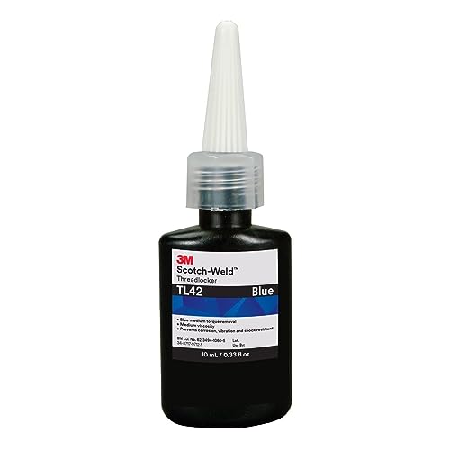 3M Scotch-Weld THREADLOCKER TL42, Blue, (00048011626055) (10/Each)