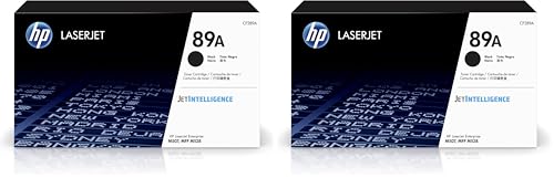 Image of HP 89A Black Toner Cartridge | Works with LaserJet Enterprise M507, MFP M528 | CF289A (Pack of 2)