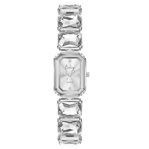 Image of Benling Women's Octagon Cut Bracelet Quartz Watch | Gold-Tone Stainless Steel Strap | Scratch-Resistant Glass | 30M Water Resistant | Elegant Dress Watch | Gift for Women