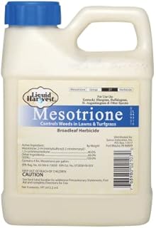 Liquid Harvest Mesotrione 16oz Professional Concentrate (Equivalent to Leading Brands) - Pre and Post-Emergent Weed Killer for Lawn and Turf Grasses