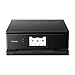 Canon PIXMA TS8750 Multifunktionsdrucker 3in1 (Tintenstrahl,Drucken, Kopieren, Scannen, A4, 10,8 cm Touch LCD, WLAN, Duplexdruck, 2 Papierzuführungen, 2 x 100 Blatt, 6 Separate Tinten) schwarz
