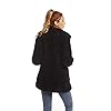 SUGAR POISON Elegant Faux Fur Coat Women 2022 Autumn Winter Warm Open Front Jacket Cardigan Overcoat Casual Outerwear