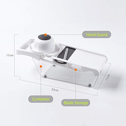 Mandolina per Verdure 7 in 1 Set Mandolina