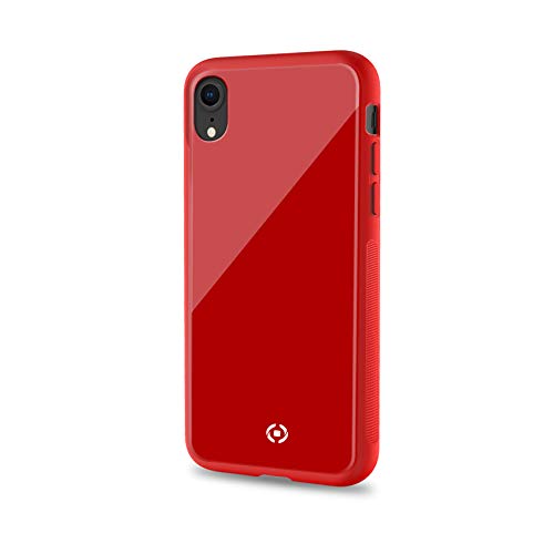 Celly Diamond 998 Etui pour iPhone XR Rouge finition soignée et ajustement précis