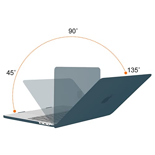 Image of MOSISO Compatible with MacBook Pro 13 inch Case M2 2025, 2024, 2023, 2022-2016 A2338 M1 A2251 A2289 A2159 A1989 A1708 A1706, Plastic Hard Shell&Keyboard Cover&Screen Film&Storage Bag, Deep Teal