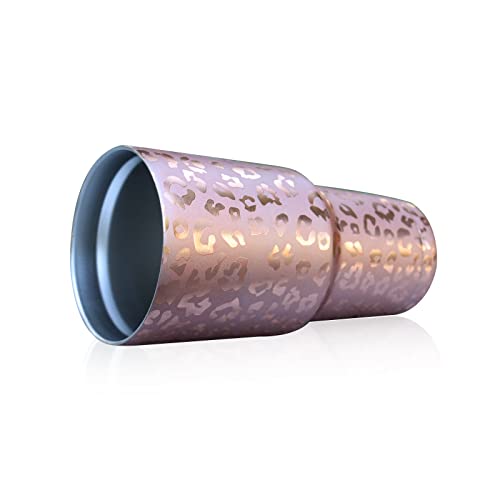 Gabigaba Leopard Print Tumbler, 30Oz 20Oz Insulated Tumbler Stainless Steel, Double Wall Vacuum Coffee Mug Cheetah Water Bottle Cup, Travel Mug With Lid For Women (Rose Gold 30Oz) #TOP6