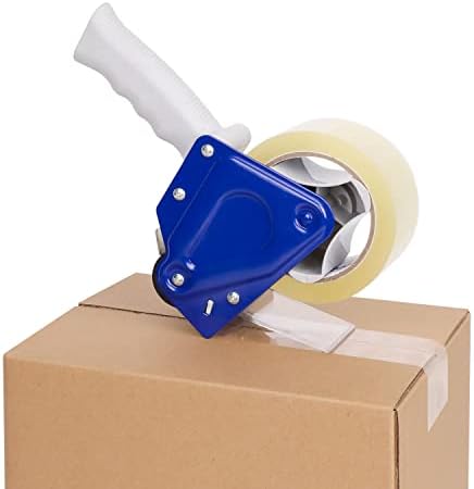 Amazon Basics Packaging Tape, 48mm x 66m, 1.8mil Thickness (12-Roll), Clear