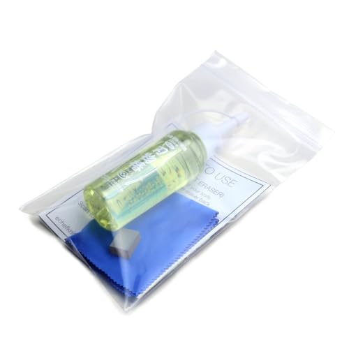 Yoshihiro 100% Pure Tsubaki Japanese Knife Maintenance Oil 3.4oz(100ml) with Complimentary Sabitori Rust Eraser and Microfiber Cloth