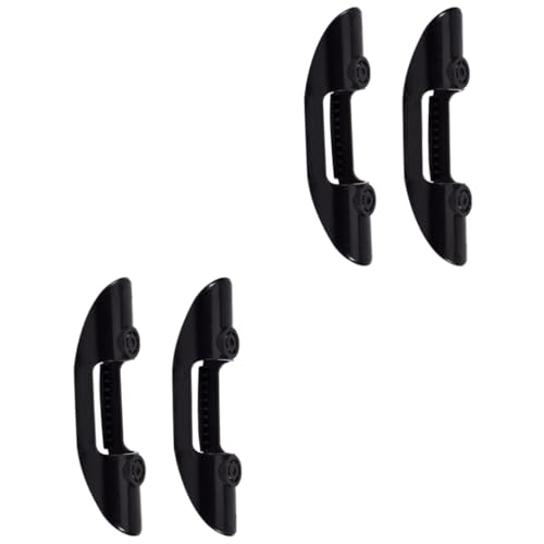 GANAZONO 2pairs Clip Holder for Kayaks Canoes Storage Accessory Easy to Install for Inflatable Watercraft Black