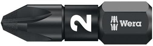 Wera Bit 855/1 IMP DC PZD2 Length 25 mm 1/4 Inch C6.3 Impactor DC