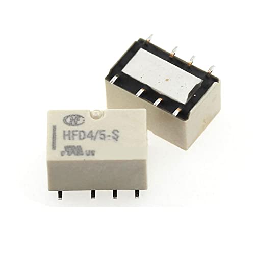 Relais HFD4 5V 12V 24V miniature pour circuit imprimé Lot de 2 - 4