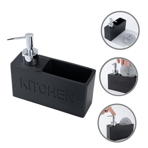 Rangement cuisine avec distributeur de savonnette pratique