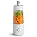 Angle-w nowa 350 ml minispódnica przenośna cynkowana sokowirówka do owoców USB ładowana maszyna do smoothie blender butelka sportowa kubek sokowy stylowy design (kolor: Biały, rozmiar: A)
