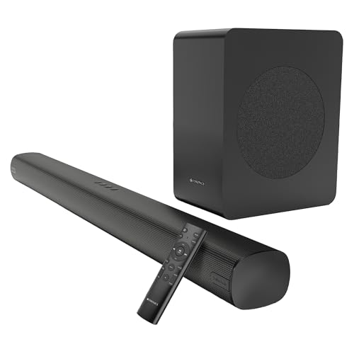ZEBRONICS Juke Bar 9330 500W Soundbar 2026 Launch, 16.51cm Wireless Subwoofer, Triple Drivers, Dolby Audio, 3.1CH, BT v5.3, HDMI ARC, LED Display, Remote Control (500W)