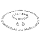 UN CADEAU MERVEILLEUX: Cet ensemble de bijoux en argent est un cadeau idéal pour vos proches. Que ce soit pour votre mère, votre tante, votre mariée, votre demoiselle d'honneur, votre femme, votre mère, votre sœur, votre nièce, votre fille, votre petite amie ou une amie, que ce soit pour un anniversaire, une fête ou toute autre occasion spéciale. Cet ensemble de bijoux ne manquera pas d'impressionner.