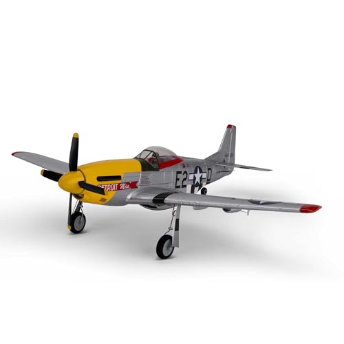 E-flite RC Airplane UMX P-51D Detroit Miss BNF BasicTransmitter Battery and Charger Not Included...