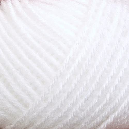 Image of 100% Acrylic Wool White (10 pc) Baby Wool Wool Ball Hand Knitting Wool /Art Craft Soft Fingering Crochet Hook Yarn, Needle Knitting Yarn Threa I JSA