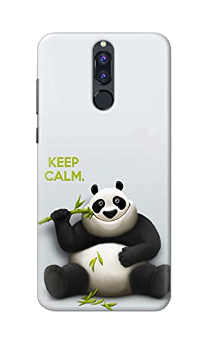 Image of PRINTFIDAA� Printed Hard Back Cover Case for Huawei Mate 10 Lite | Huawei Nova 2i | Honor 9i Back Cover (Cartoon Panda) -2808