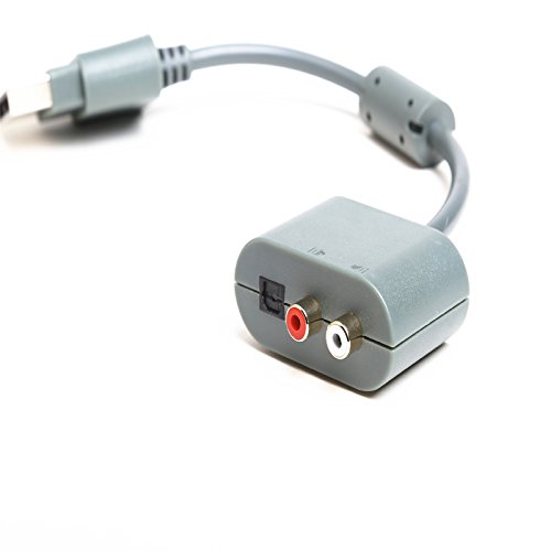 RCA Toslink Optical Audio Cable Adapter for Xbox 360 30cm