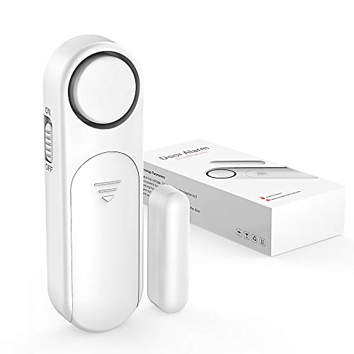 Door Sensor Alarm, Door Sensor 120dB Wireless Window Alarm 4 Alarms Modes Burglar Anti-Theft for Kids Safety Home Shop Security