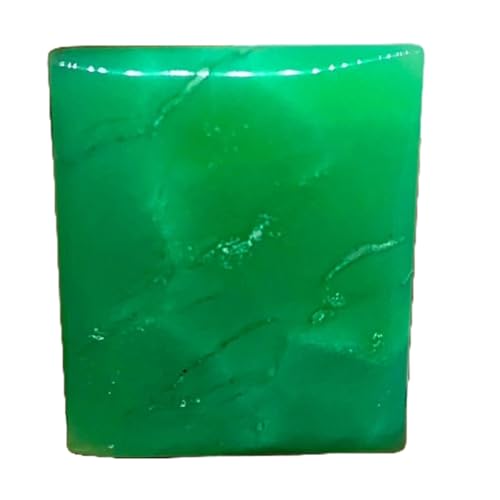 Chrysoprase naturelle cabochon rectangulaire de qualité supérieure