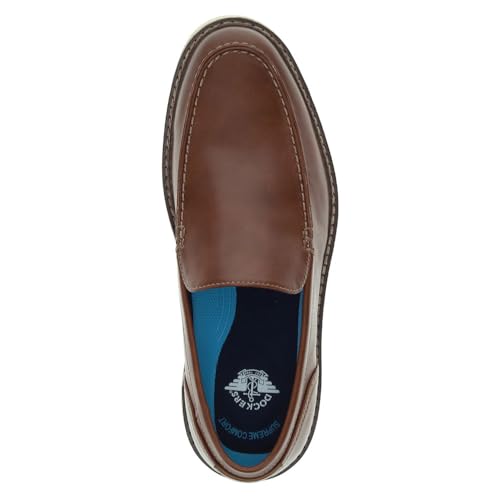 DOCKERS Mens Elmhurst Dress Casual Slip On Loafer Shoe, Cognac, 13 M - image 3