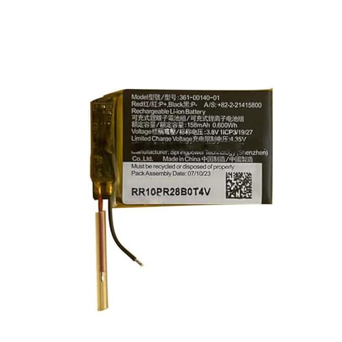 SONXIAVIVO 361-00140-01 158mAh Battery Replacement Compatible with Garmin Forerunner 55, GPS Running Watch