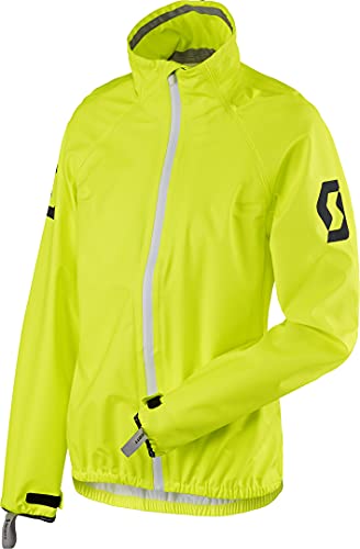 SCOTT Ergonomic Pro DP Damen Motorrad/Fahrrad Regenjacke gelb 2025: Größe: 44