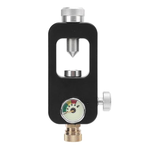 Adaptateur réservoir de plongée anti-fuite en aluminium aéronautique et manomètre 40Mpa